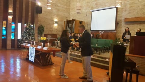 National Honor Society Induction Ceremony, December 2, 2019.