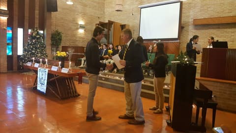 National Honor Society Induction Ceremony, December 2, 2019.