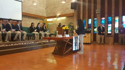 National Honor Society Induction Ceremony, December 2, 2019.