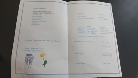 National Honor Society Induction Ceremony, December 2, 2019.