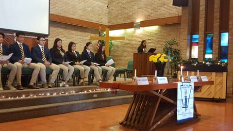National Honor Society Induction Ceremony, December 2, 2019.