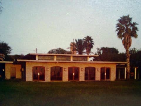 The Boys’ Center at dusk, late 1970s.