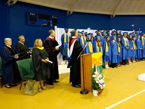 Graduation day for the Class of 2014, May 17, 2014.