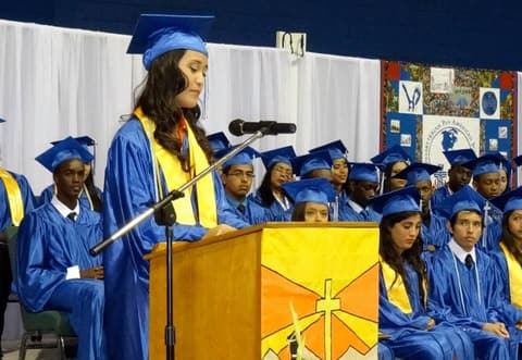 Graduation day for the Class of 2014, May 17, 2014.
