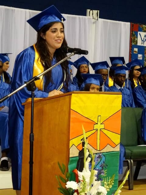 Graduation day for the Class of 2014, May 17, 2014.