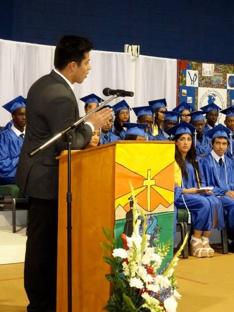 Graduation day for the Class of 2014, May 17, 2014.