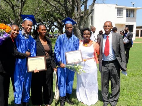 Graduation day for the Class of 2014, May 17, 2014.