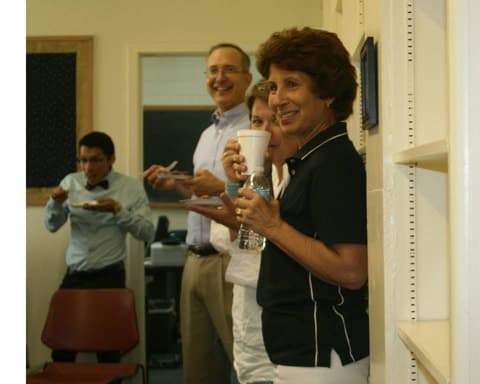 Mrs. Carmen González celebrates 40 years of working at Pan Am, August 8, 2014.