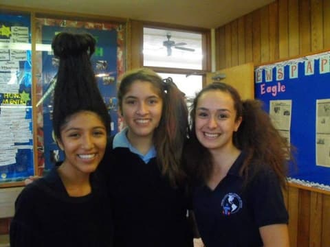 Crazy Hair Day, September 29, 2014.