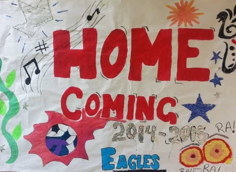 Homecoming Pep Rally, October 2, 2014.
