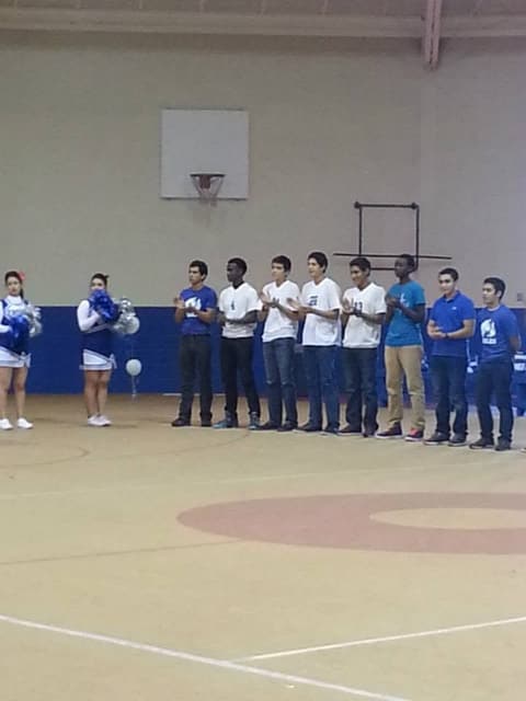 Homecoming Pep Rally, October 2, 2014.