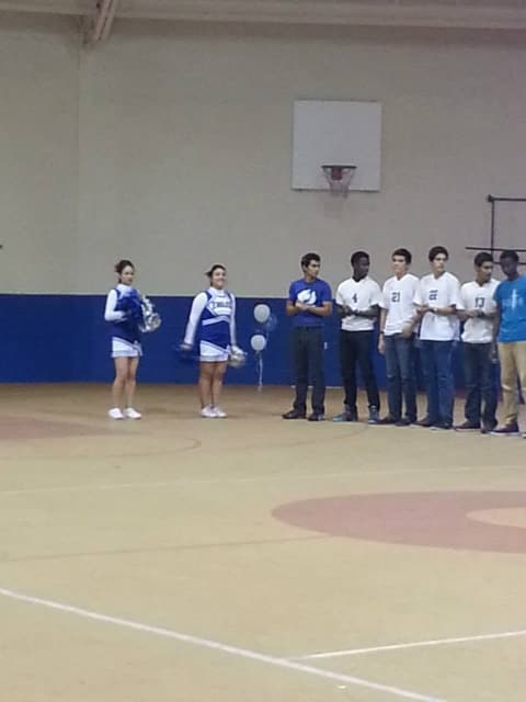 Homecoming Pep Rally, October 2, 2014.