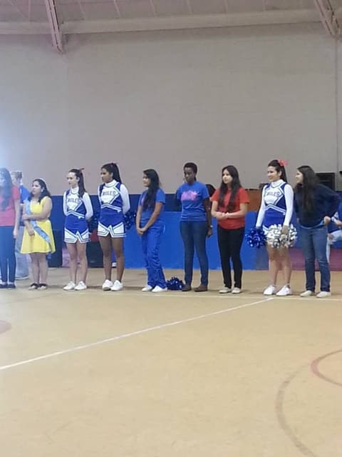 Homecoming Pep Rally, October 2, 2014.