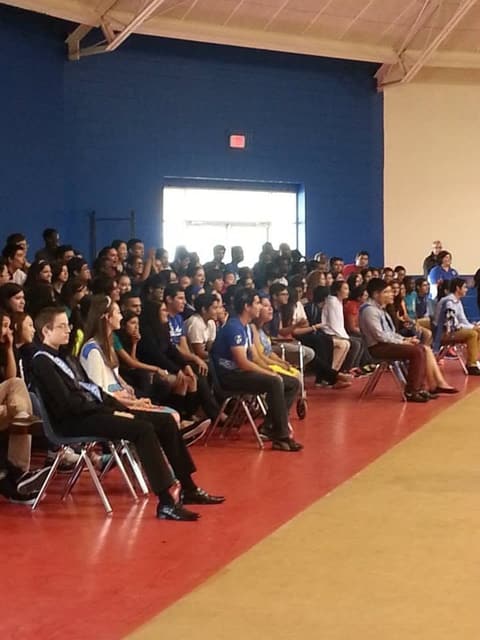 Homecoming Pep Rally, October 2, 2014.