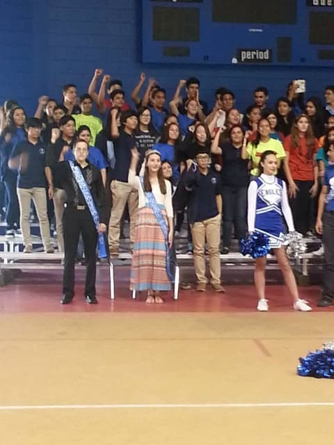 Homecoming Pep Rally, October 2, 2014.