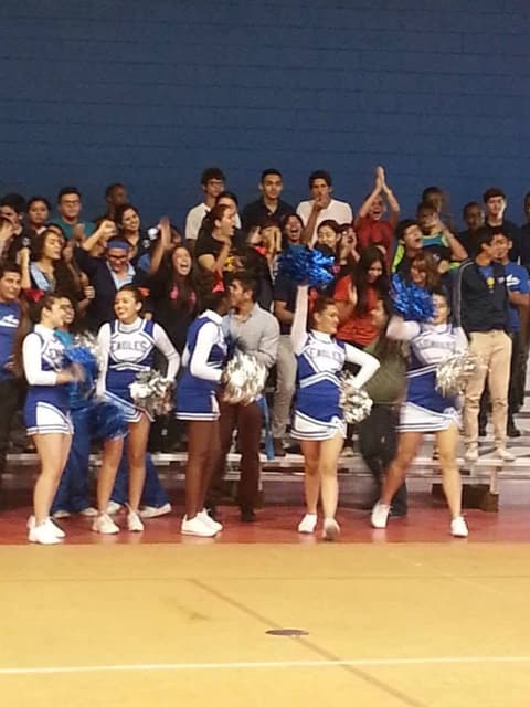 Homecoming Pep Rally, October 2, 2014.