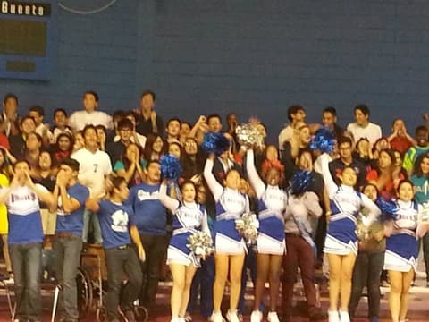 Homecoming Pep Rally, October 2, 2014.