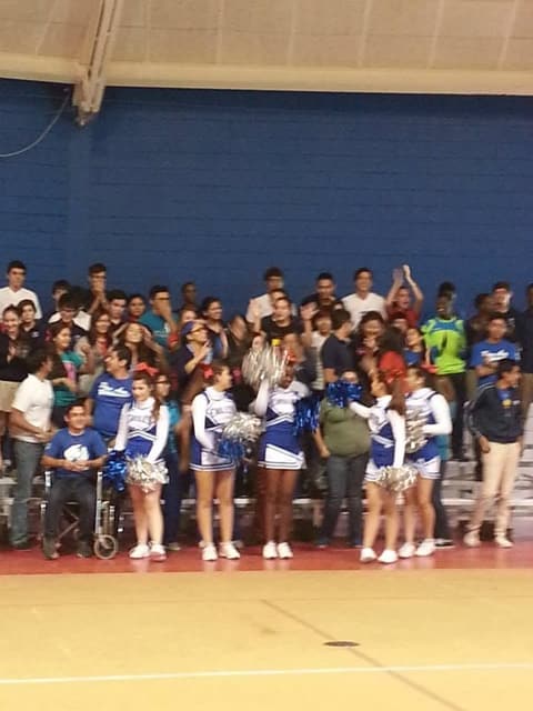 Homecoming Pep Rally, October 2, 2014.