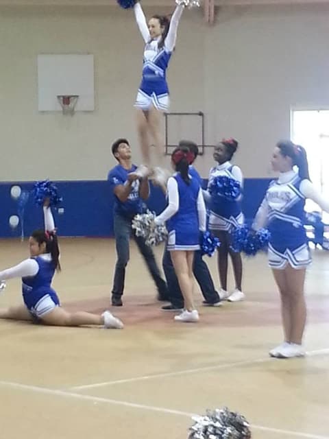 Homecoming Pep Rally, October 2, 2014.