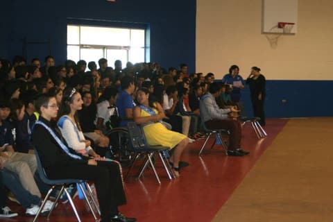 Homecoming Pep Rally, October 2, 2014.