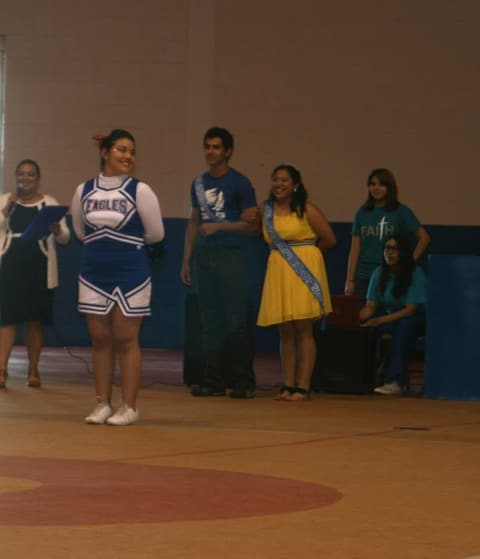 Homecoming Pep Rally, October 2, 2014.