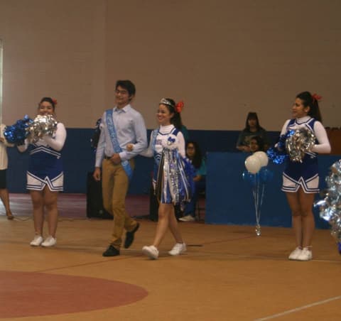 Homecoming Pep Rally, October 2, 2014.