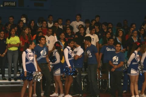 Homecoming Pep Rally, October 2, 2014.