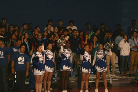 Homecoming Pep Rally, October 2, 2014.