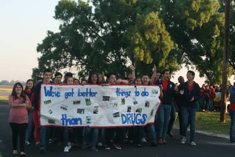 Drug and Bully Free Walk, October 24, 2014.