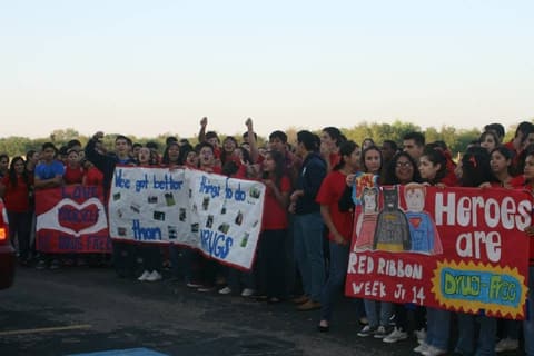 Drug and Bully Free Walk, October 24, 2014.
