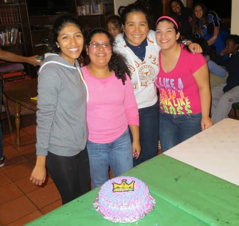 Cake Decorating Contest at Girls' Dorm, November 14, 2014.