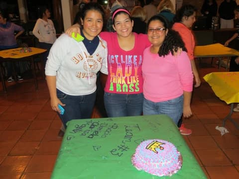 Cake Decorating Contest at Girls' Dorm, November 14, 2014.