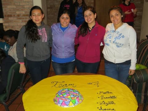Cake Decorating Contest at Girls' Dorm, November 14, 2014.