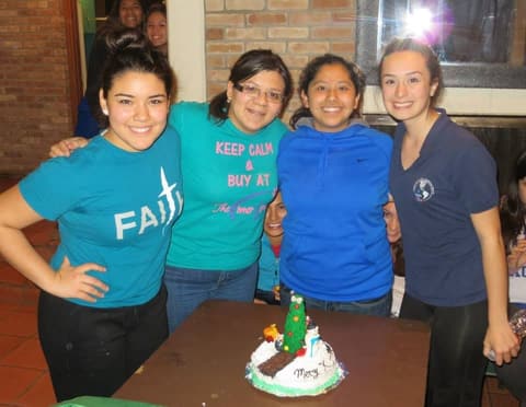 Cake Decorating Contest at Girls' Dorm, November 14, 2014.