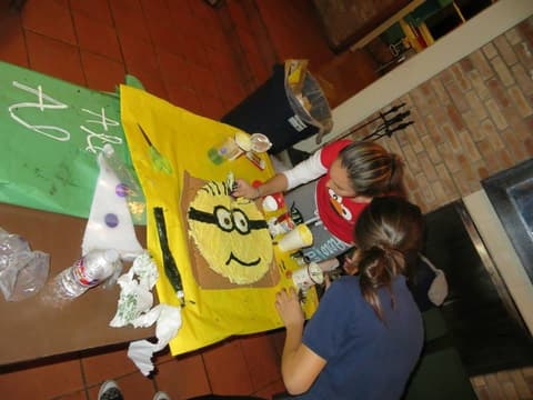 Cake Decorating Contest at Girls' Dorm, November 14, 2014.
