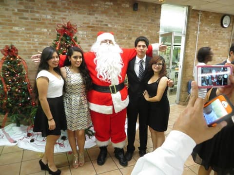Christmas Party and Gift Exchange, December 6, 2014.