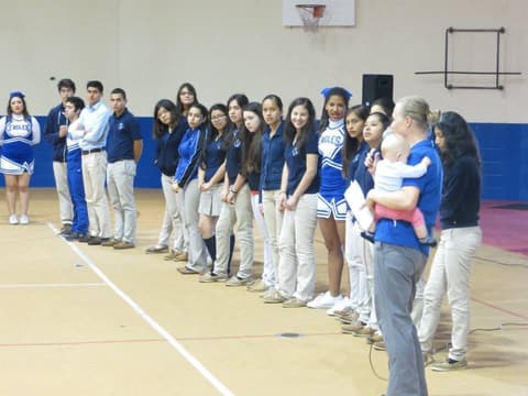 Pep Rally, March 18, 2015.