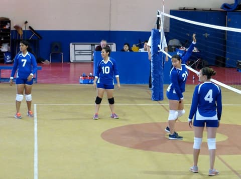 Volleyball vs. Agua Dulce, August 22, 2015.