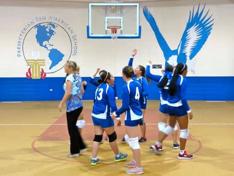 Volleyball vs. Agua Dulce, August 22, 2015.