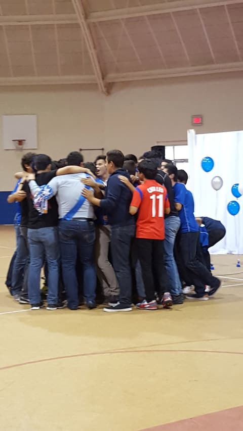 Homecoming Pep Rally, October 9, 2015.