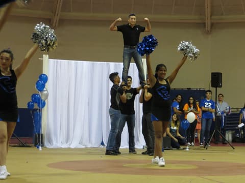 Homecoming Pep Rally, October 9, 2015.