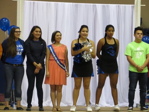 Homecoming Pep Rally, October 9, 2015.