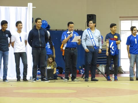 Homecoming Pep Rally, October 9, 2015.