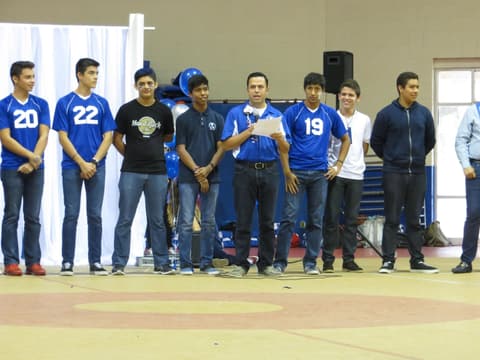 Homecoming Pep Rally, October 9, 2015.