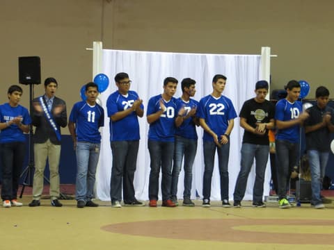 Homecoming Pep Rally, October 9, 2015.