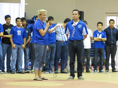 Homecoming Pep Rally, October 9, 2015.