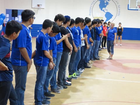 Homecoming Pep Rally, October 9, 2015.