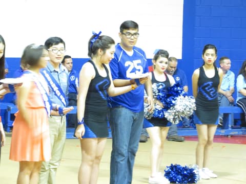 Homecoming Pep Rally, October 9, 2015.