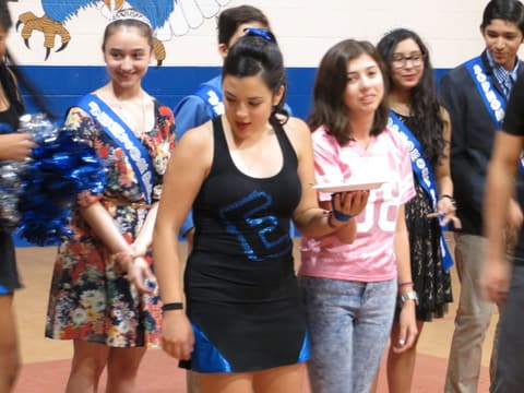 Homecoming Pep Rally, October 9, 2015.