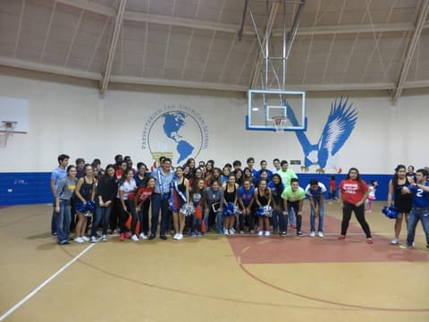 Homecoming Pep Rally, October 9, 2015.